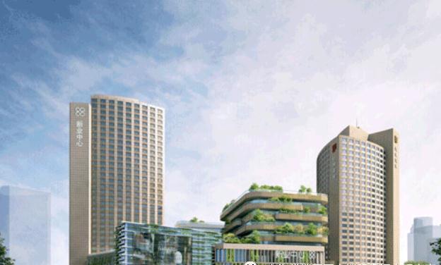 上海新業(yè)中心：70%得房率，打造寬敞辦公空間